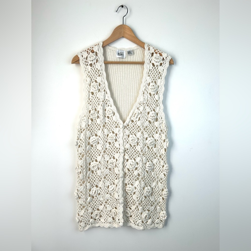 Vintage Crochet Vest